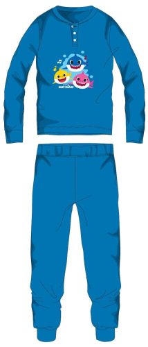 Pyjama hiver en coton enfant Baby Shark - pyjama interlock