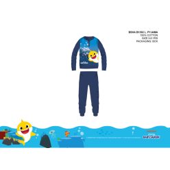   Pyjama en jersey de coton pour enfant Baby Shark - pour garçons
