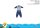 Pyjama bébé Baby Shark - pyjama en jersey de coton - bleu foncé - 92
