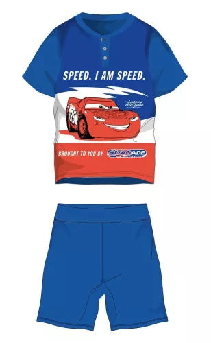 Disney Cars summer short sleeve children's pajamas - cotton jersey pajamas