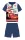 Disney Cars summer short sleeve children's pajamas - cotton jersey pajamas - dark blue - 116