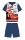 Disney Cars summer short sleeve children's pajamas - cotton jersey pajamas - dark blue - 98