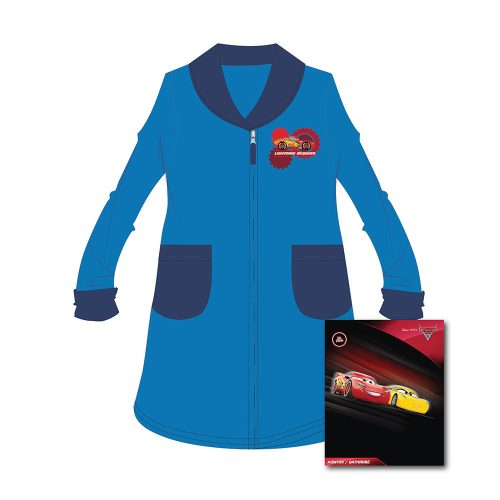 Peignoir pour enfants - corail - Cars - 128 - bleu moyen