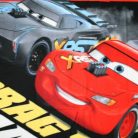 Couverture polaire Cars pour garçon - 100 x 150 cm - noir-rouge