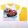 Ensemble d'été en coton pour garçon Cars - ensemble t-shirt-short - jaune - 122