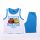 Ensemble d'été en coton pour garçon Cars - ensemble t-shirt-short - bleu clair - 122
