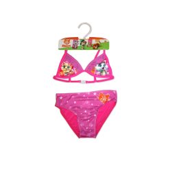   Maillot de bain deux pièces pour filles Chaton Coquin - haut triangle - rose - 110
