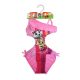 44 Chaton mignon trikini pour filles - rose - 104