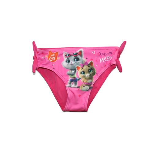 Maillot de bain pour bébé fille - 44 Chaton espiègle - rose - 92
