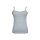 Ensemble de lingerie en coton à motif camouflage pour femme - lingerie de sport en coton - short de sport-bretelles larges - gris - L