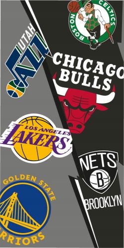 Serviette NBA 100% coton 70x140cm
