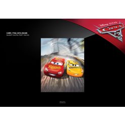 Couverture polaire Cars Disney - 100 x 150 cm