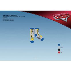   Disney Cars chaussettes en peluche antidérapantes pour enfants - gris-bleu - 31-34