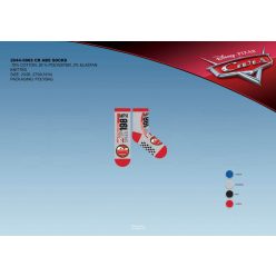   Disney Cars chaussettes en peluche antidérapantes pour enfants - gris-rouge - 31-34