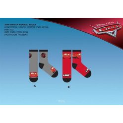 Chaussettes en coton pour enfants - 4 paires - Cars Disney