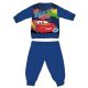 Disney Cars bébé pyjama d'hiver épais en coton - pyjama en flanelle - bleu foncé - 80