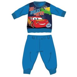   Disney Cars bébé pyjama d'hiver épais en coton - pyjama en flanelle - bleu clair - 86
