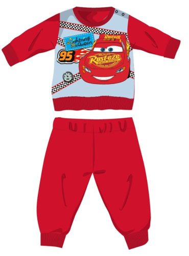 Disney Cars bébé pyjama d'hiver en coton - pyjama en interlock - rouge - 80