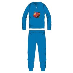   Disney Cars pyjama en flanelle en coton - pyjama enfant épais d'hiver - bleu clair - 110