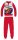 Pyjama d'hiver en coton pour enfants Disney Cars - pyjama interlock - avec inscription Racing hero - rouge - 98