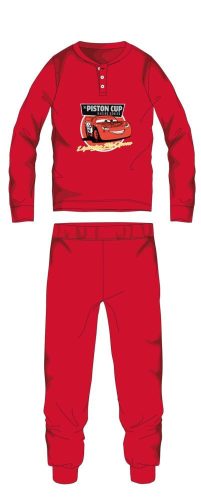 Pyjama d'hiver en coton pour enfants Disney Cars - pyjama interlock - rouge - 98