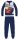 Pyjama polaire Disney Cars - pyjama épais d'hiver pour enfants - bleu foncé - 98