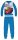 Pyjama polaire Disney Cars - pyjama épais d'hiver pour enfants - bleu clair - 98