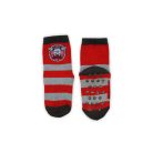 Chaussettes antidérapantes pour enfants Cars en peluche - rouge-gris - 23-26