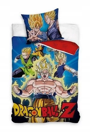DRAGON BALL Z ágyneműhuzat-szett 100% pamut 140x200 + 70x90