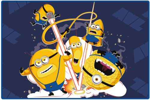 Tapis Minions, paillasson de salle de bain - 80 x 120 cm