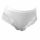 Culotte pour femme - avec côtés épais - ornée de dentelle à l'avant - blanc - L