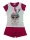 Pyjama en coton à manches courtes pour enfants - Evidence - rose - 122