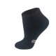 Evidence chaussettes invisibles unisexes 3 pack - chaussettes en coton - noir - 35-40