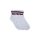 Chaussettes en coton unisexes Fila - chaussettes courtes - côtelées - 3 paires - blanc - 39-42