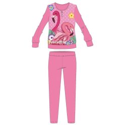   Pyjama épais d'hiver pour enfants flamant rose - pyjama en flanelle de coton - rose - 116