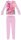 Pyjama d'hiver pour enfants flamant rose - pyjama en flanelle de coton - rose clair - 98
