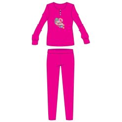   Pyjama en coton d'hiver pour enfants flamant rose - pyjama interlock - rose - 122