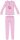 Pyjama en coton d'hiver pour enfants flamant rose - pyjama interlock - rose clair - 128