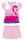 Flamingo summer short sleeve children's pajamas - cotton jersey pajamas - light pink - 110