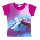 T-shirt à manches courtes pour fille La Reine des Neiges - t-shirt en coton - bordeaux_116