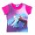 T-shirt à manches courtes pour fille La Reine des Neiges - t-shirt en coton - rose_122