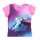 T-shirt à manches courtes pour fille La Reine des Neiges - t-shirt en coton - rose_104