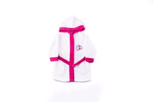 Peignoir enfant - à capuche en microfibre - La Reine des Neiges