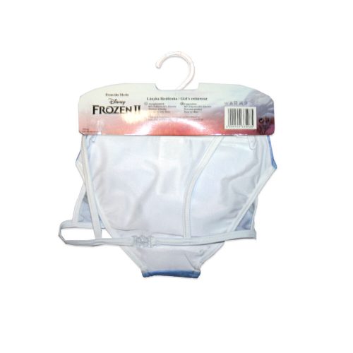 Maillot de bain deux pièces La Reine des Neiges pour filles - blanc - 128