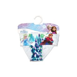   Maillot de bain deux pièces La Reine des Neiges pour filles - motif carreaux - blanc - 98