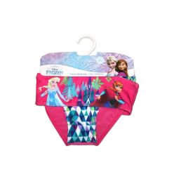   Maillot de bain deux pièces La Reine des Neiges pour filles - motif carreaux - rose - 128