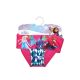 Maillot de bain deux pièces La Reine des Neiges pour filles - motif carreaux - rose - 128