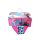Maillot de bain deux pièces La Reine des Neiges pour filles - motif carreaux - rose - 110