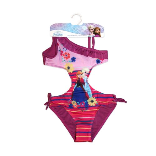 Maillot de bain trikini La Reine des Neiges pour filles - violet - 116