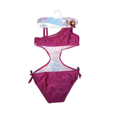 Maillot de bain trikini La Reine des Neiges pour filles - violet - 116